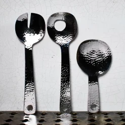 259 SERAX Cuillères À Soupe|Cuillères-Cuillère de service en acier martelé