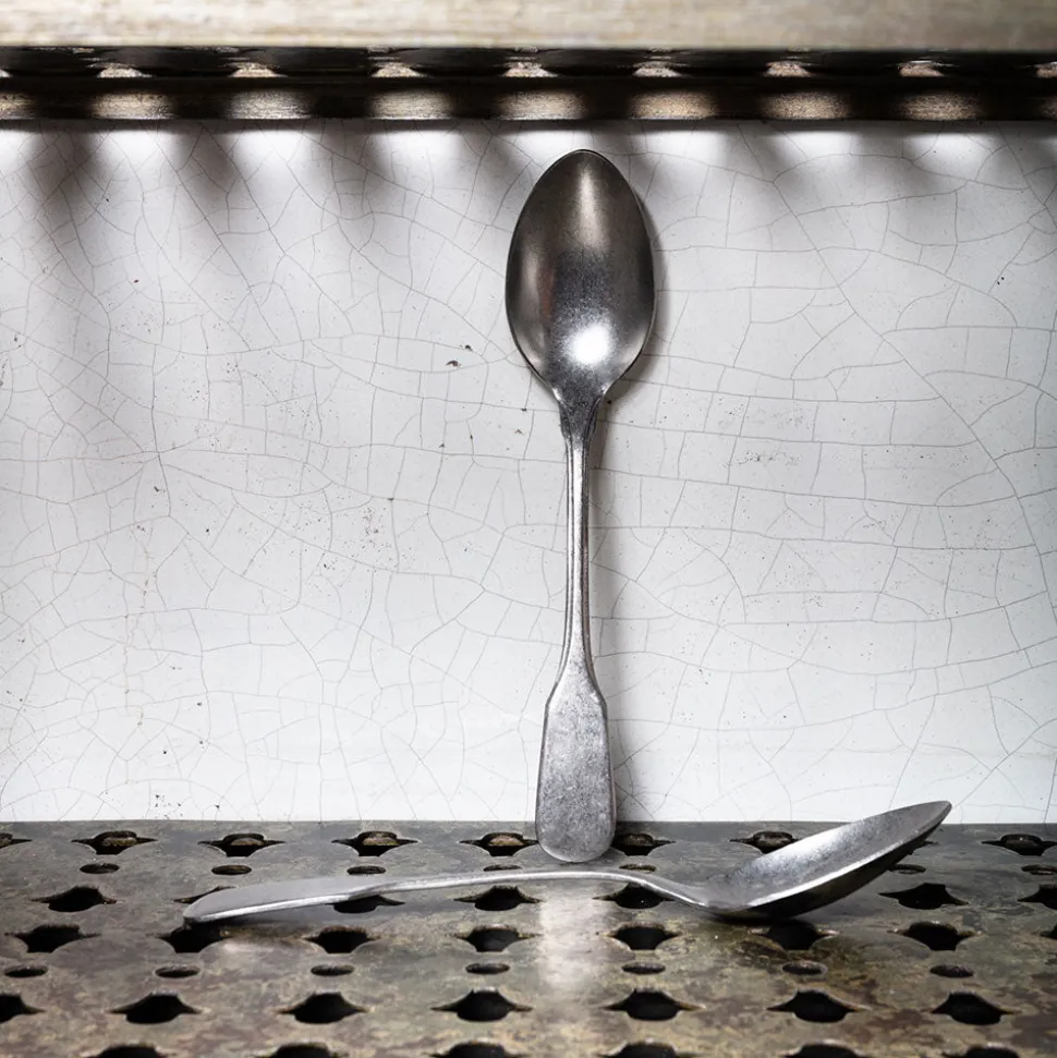 683 KN INDUSTRIE Maison De Campagne|Cuillères À Soupe-Cuillère de service vintage Bricklane