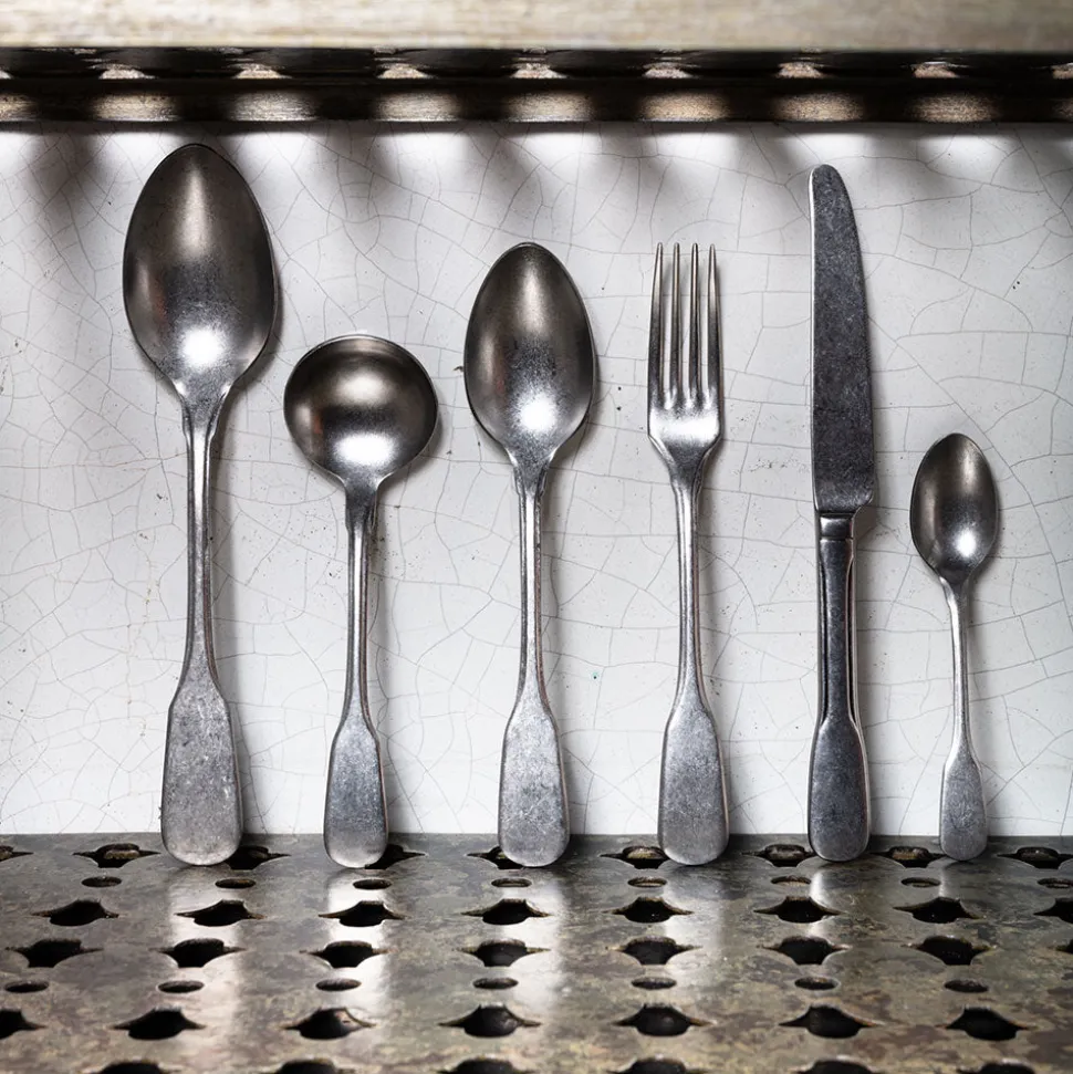 683 KN INDUSTRIE Maison De Campagne|Cuillères À Soupe-Cuillère de service vintage Bricklane