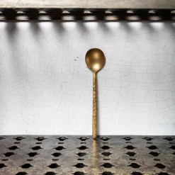 1316 COMAS AND PARTNERS Cuillères À Soupe|Cuillères-Cuillère de table - Or