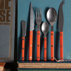 972 SABRE Cuillères À Soupe|Cuillères-Cuillère de table Bistrot - Orange