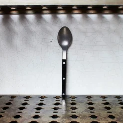 972 SABRE Cuillères À Soupe|Cuillères-Cuillère de table Bistrot - Noir