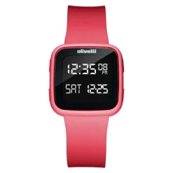 Homme D1 Milano La Montre Milano-- Montre Olivetti - Rouge