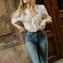 Femme Dôen Chemises-- Blouse Henri - Salt