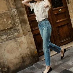 Femme Dôen Chemises-- Blouse Henri - Salt