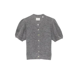 Femme DOEN Mailles-Dôen - Cardigan Anisa - Gris