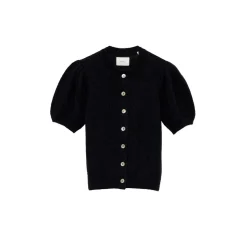 Femme DOEN Mailles-Dôen - Cardigan Anisa - Noir
