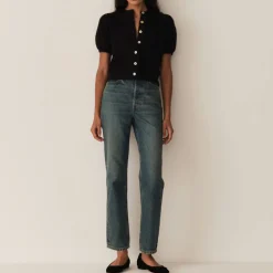 Femme DOEN Mailles-Dôen - Cardigan Anisa - Noir