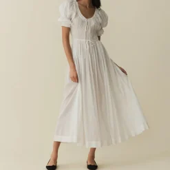 Femme Dôen Robes-- Robe Ischia - Salt