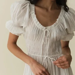 Femme Dôen Robes-- Robe Ischia - Salt