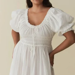 Femme Dôen Robes-- Robe Ischia - Salt