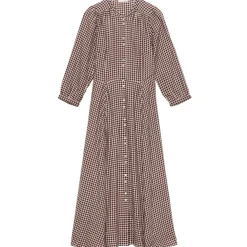Femme DOEN Robes-Dôen - Robe Marielle - Marron