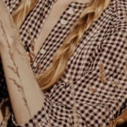 Femme DOEN Robes-Dôen - Robe Marielle - Marron