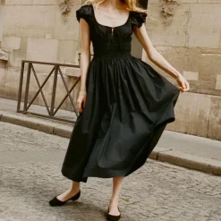 Femme Dôen Robes-- Robe Quinn - Noir