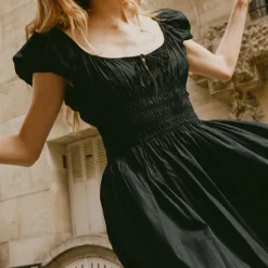 Femme Dôen Robes-- Robe Quinn - Noir