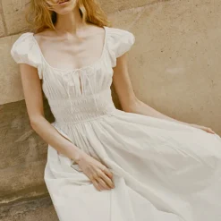 Femme Dôen Robes-- Robe Quinn - Salt