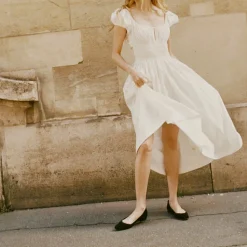 Femme Dôen Robes-- Robe Quinn - Salt