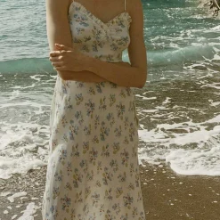 Femme Dôen Robes-- Robe Sandia - Blanc