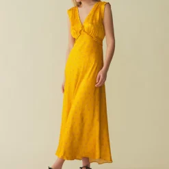 Femme Dôen Robes-- Robe Tahlia - Golden