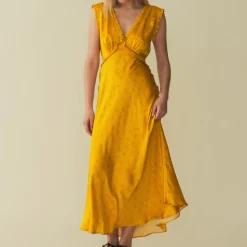 Femme Dôen Robes-- Robe Tahlia - Golden