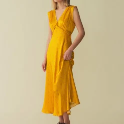 Femme Dôen Robes-- Robe Tahlia - Golden