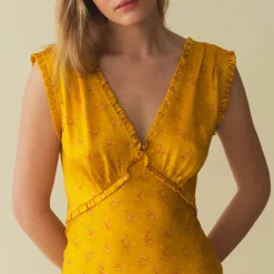 Femme Dôen Robes-- Robe Tahlia - Golden