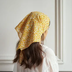 Femme Dôen Foulards & Echarpes-x Merci - Bandana - Jaune