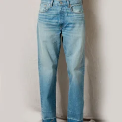 Femme Denimist Jeans-- Jean Boyfriend Lucy - Bleu