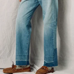 Femme Denimist Jeans-- Jean Boyfriend Lucy - Bleu