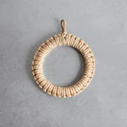 1559 SAIKAIEU Ustensiles-Dessous de plat en bois de jonc