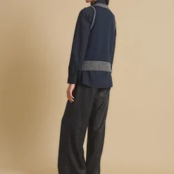 Femme DIEGA Mailles-- Maille Pumeo - Marine