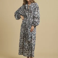 Femme Diega Robes-- Robe Risia - Bleu