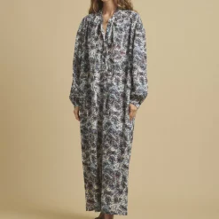 Femme Diega Robes-- Robe Risia - Bleu