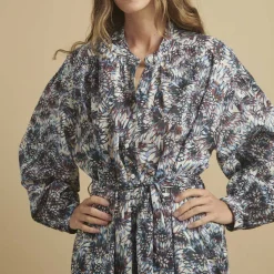 Femme Diega Robes-- Robe Risia - Bleu