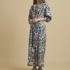 Femme Diega Robes-- Robe Risia - Bleu