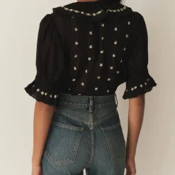 Femme Doen Chemises-- Blouse Hettie - Noir