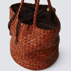 Femme Dragon Diffusion Sacs À Main-- Sac Jacky Bucket - Marron