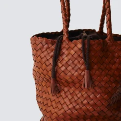 Femme Dragon Diffusion Sacs À Main-- Sac Jacky Bucket - Marron