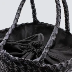 Femme Dragon Diffusion Sacs À Main-- Sac Jacky Bucket - Noir