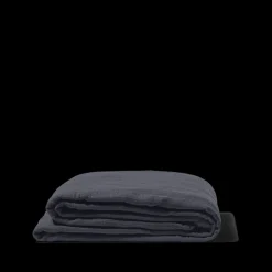 2100 GAZEX Draps Plats-Drap plat en gaze de coton - Gris Fusain