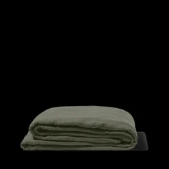 2100 GAZEX Draps Plats-Drap plat en gaze de coton - Vert Luxembourg