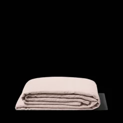200 LINTEX Draps Plats-Drap plat en lin lavé - Beige Rosé