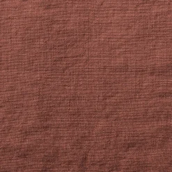 200 LINTEX Draps Plats-Drap plat en lin lavé - Rouge Urushi