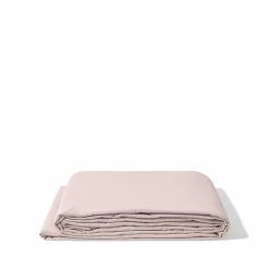 1700 COTEX Draps Plats-Drap plat en percale de coton - Rosé Poudré