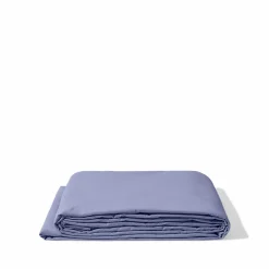 1700 COTEX Draps Plats-Drap plat en percale de coton - Mauve Lavantin
