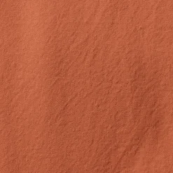 1700 COTEX Draps Plats-Drap plat en percale de coton - Rouge Ocre