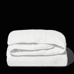 1700 COTEX Maison De Campagne|Édredons-Édredon en 100% lin lavé - Blanc Optique