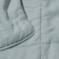 1700 COTEX Édredons-Édredon en 100% lin lavé - Gris Vésuve