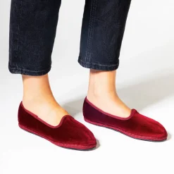 Femme Drogheria Crivellini Ballerines-- Ballerines Jane Velvelt - Bordeaux