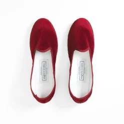 Femme Drogheria Crivellini Ballerines-- Ballerines Jane Velvelt - Bordeaux